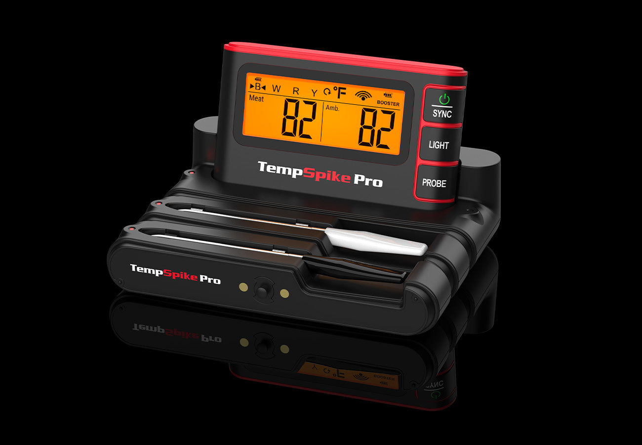 Termómetro inalámbrico para carne TP980 TempSpike Pro con Wi-Fi y Bluetooth, 2 sondas y alcance ilimitado