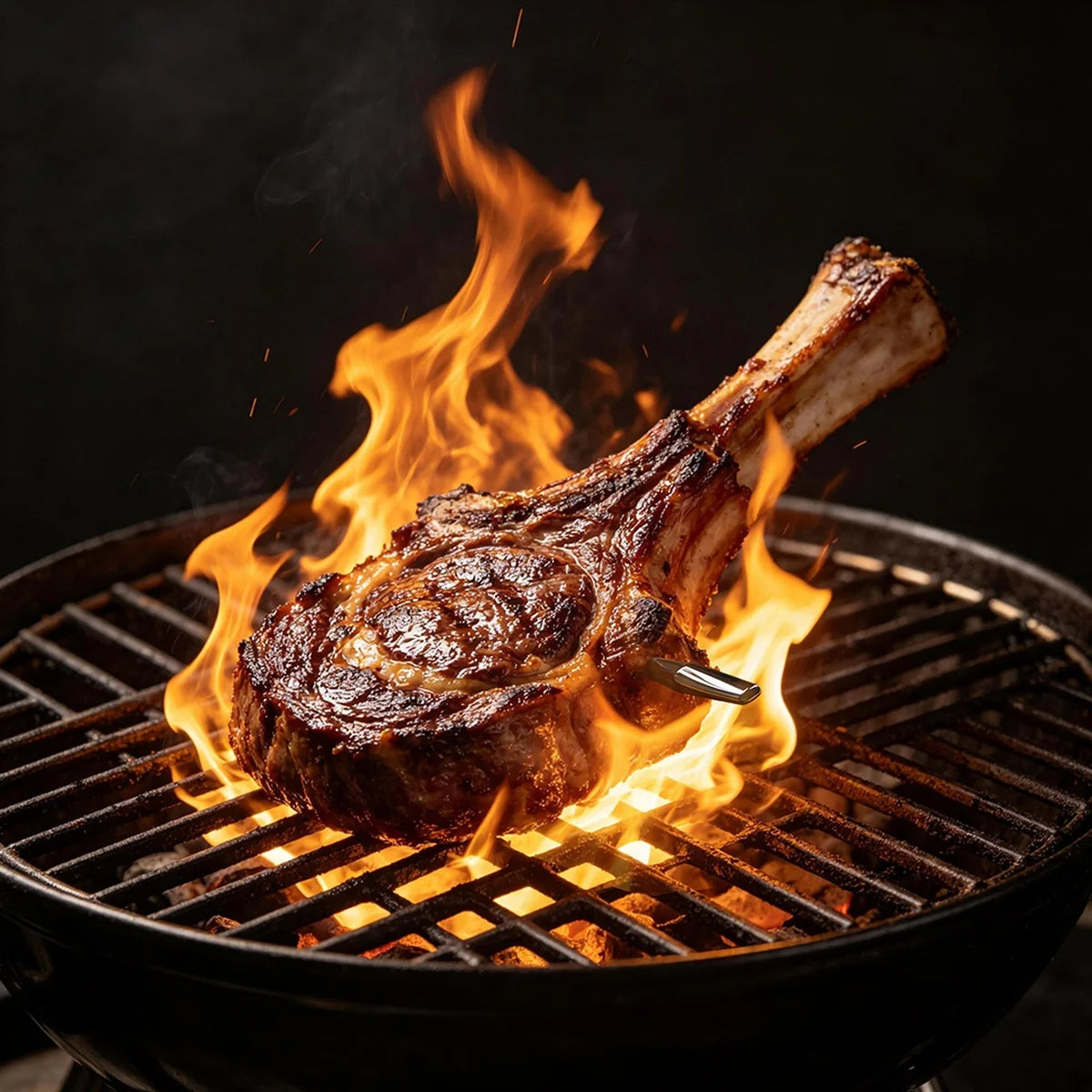 tp980 flame grilled tomahawk