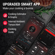 TempPro TempSpike Pro TP980 WiFi Meat Thermometer (2 Probes) + TP420 2-in-1 Infrared & Instant-Read Thermometer