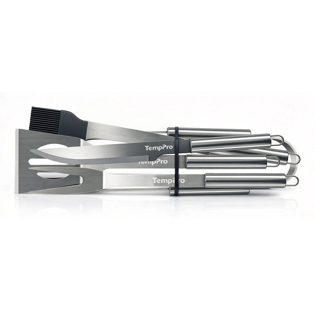 AGT500 5-Piece Stainless Steel BBQ Tool Set