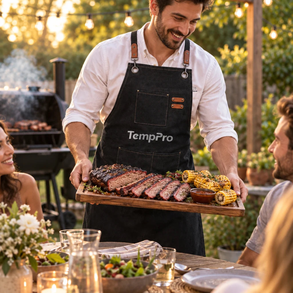 TempPro TP972 Double Kit: Your Free Apron, Ready for Serving