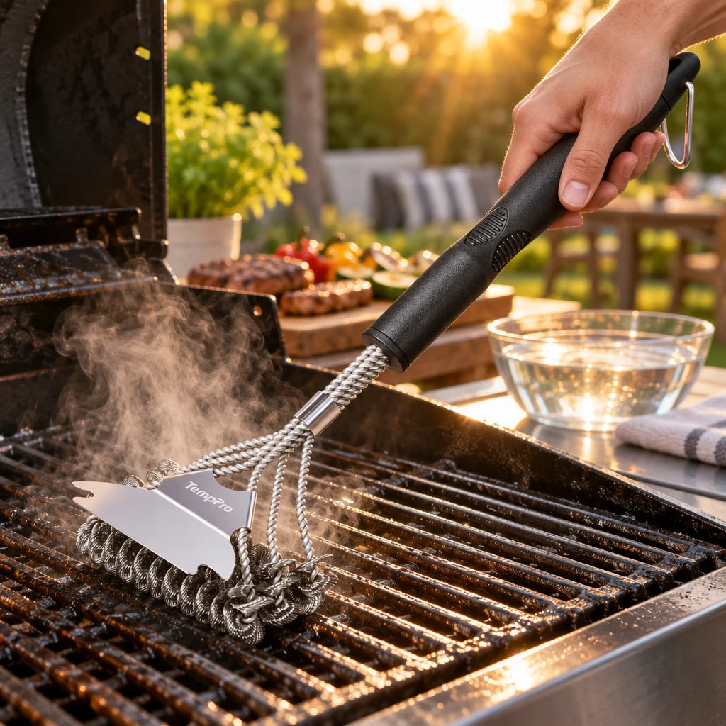 Kit de inicio para cocina: TempSpike TP960, TP605, temporizador TM04 y TP01AW + cepillo para parrilla AGT300 y paños GRATIS (valor de $175)