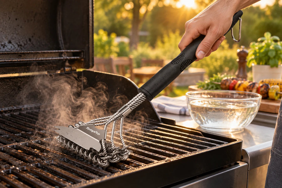 Kit de inicio para cocina: TempSpike TP960, TP605, temporizador TM04 y TP01AW + cepillo para parrilla AGT300 y paños GRATIS (valor de $175)