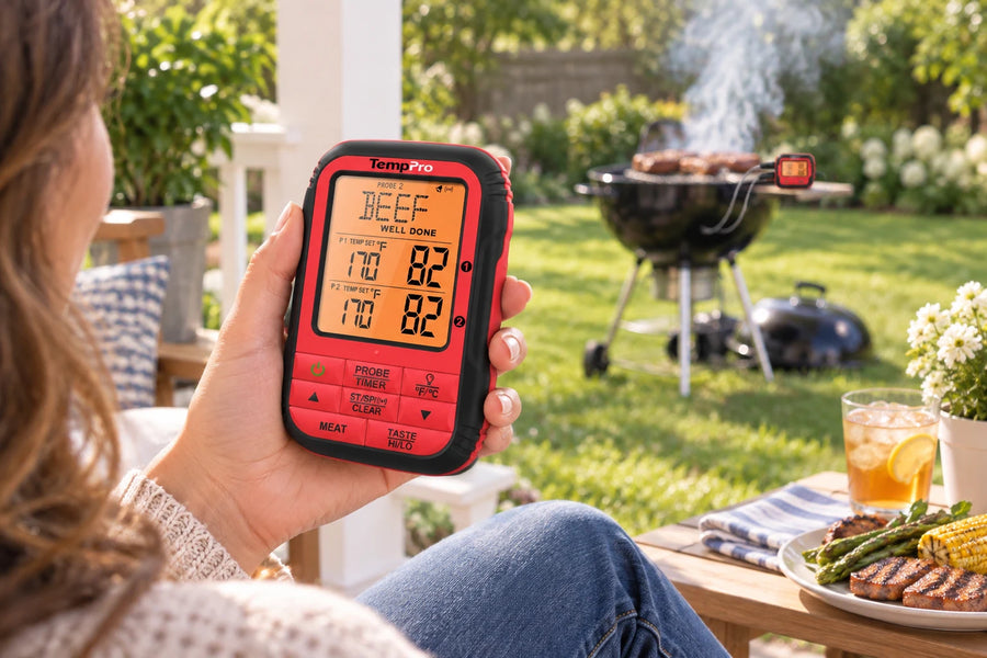 500FT Backyard Duo: TP828BW Wireless, TP620 & TP01AW (or TP01A) Instant-Reads + FREE Towel Set ($125 Value)