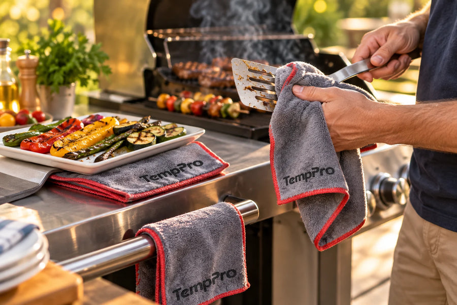 500FT Backyard Duo: TP828BW Wireless, TP620 & TP01AW (or TP01A) Instant-Reads + FREE Towel Set ($125 Value)