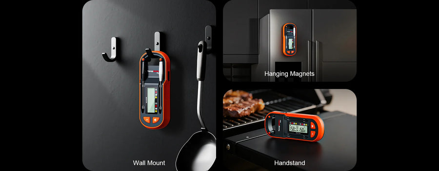 TempPro Twin TempSpike Plus TP972 Smart Wireless Meat Thermometer — Dual Probe, Long-Range Bluetooth