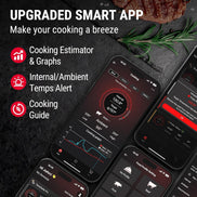 TempPro TempSpike TP960B Smart Wireless Meat Thermometer — Truly Wireless, Bluetooth